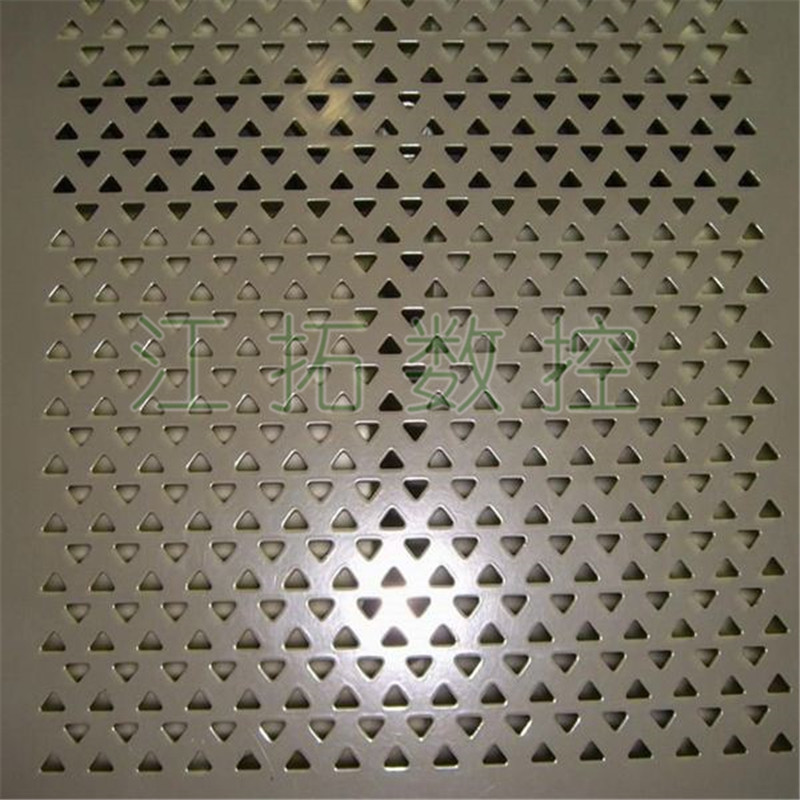 三角形孔不銹鋼沖孔網