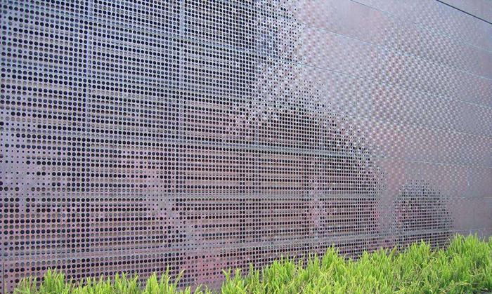 鋁板外墻沖孔網