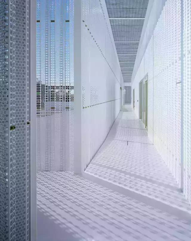 JIN CO LTD辦公樓不銹鋼沖孔網